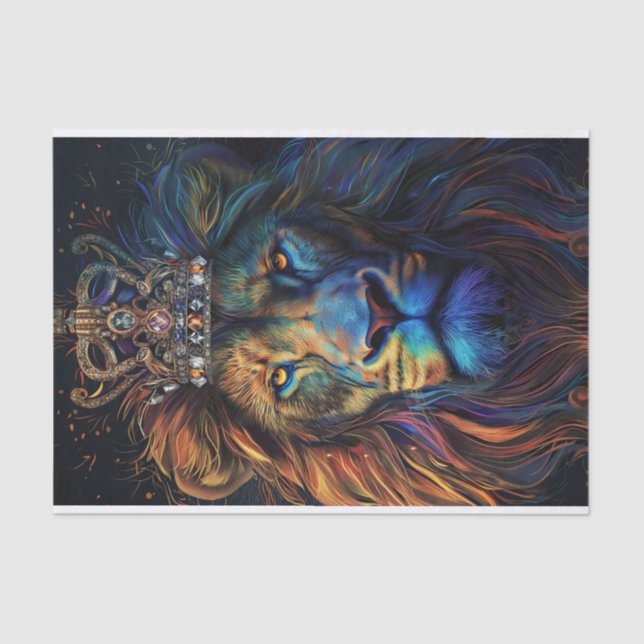 King of the Jungle1 Third Edition Tissue Paper (Front)