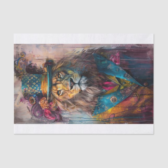 King of the Jungle6 Tissue Paper (Front)