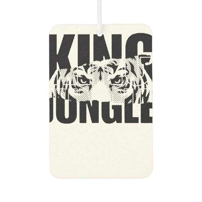 King of the Jungle Air Freshener (Front)
