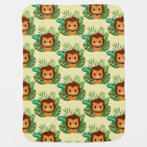 King of the Jungle Baby Blanket