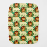 King of the Jungle Baby Burp Cloth