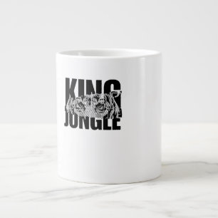 King of the Jungle Giant Coffee Mug