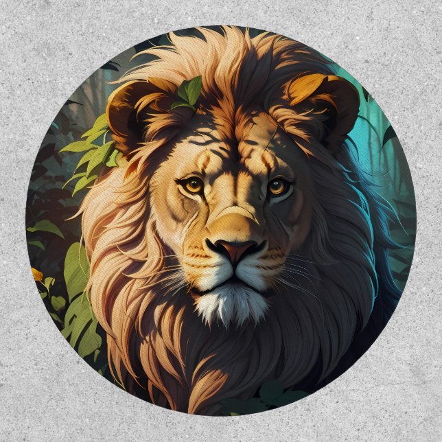 King of the Jungle in Color | Patch (Front)