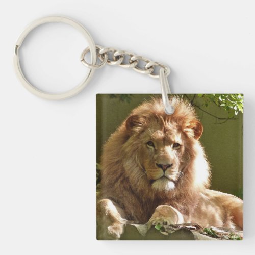 King Of The Jungle Keychain