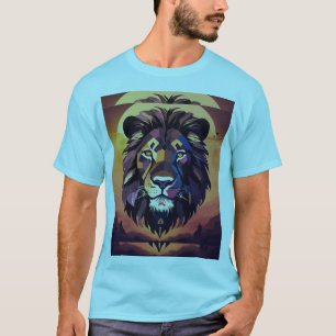 King of the Jungle: Lion Tattoo T-Shirt