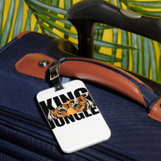 King of the Jungle Luggage Tag
