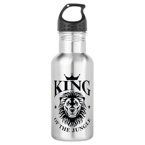 King Of The Jungle Stainless Steel Water Bottle