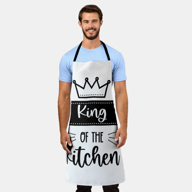 King Of The Kitchen Apron (Worn)
