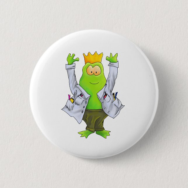 King of the Lab Button (Front)