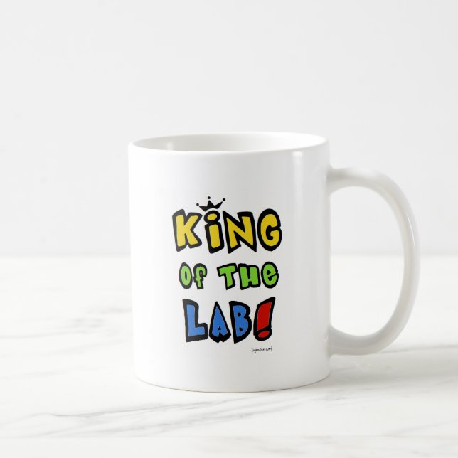 King of the Lab Coffee Mug (Right)