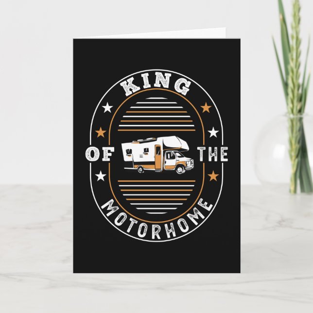 King of the Motorhome - RV Owner Gift Card (Front)