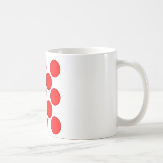 King of the Mountain dots Coffee Mug (Right)