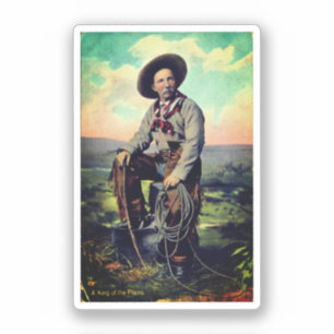 King of the Plains (c. 1907) Sticker