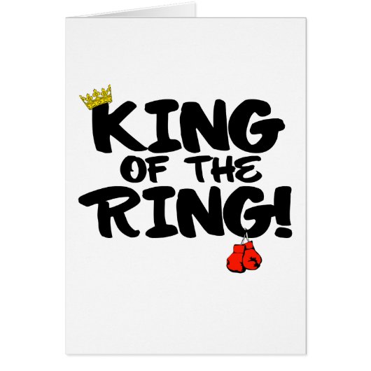 King of the Ring! Cards (Front)