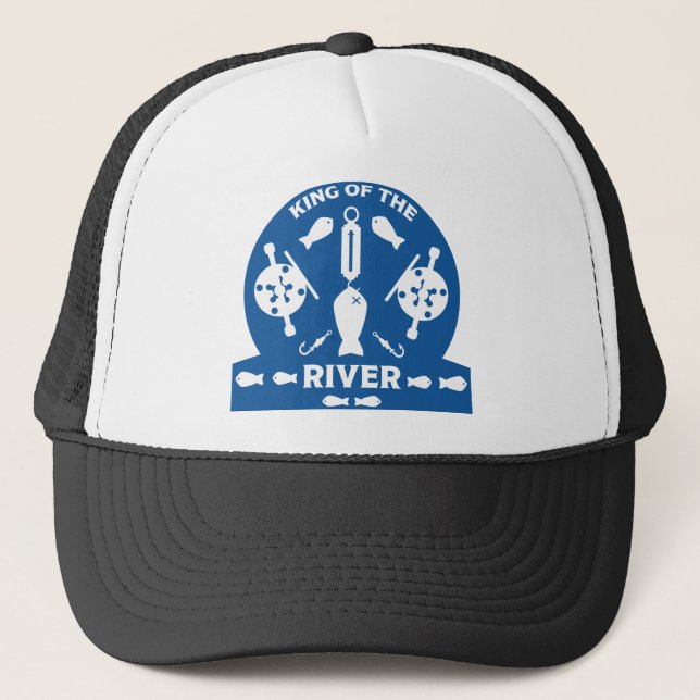 King Of The River Trucker Hat (Front)