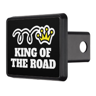 King of the road funny car trailer hitch cover