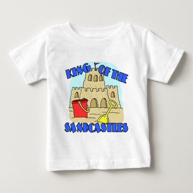 King Of The Sandcastles Baby T-Shirt (Front)