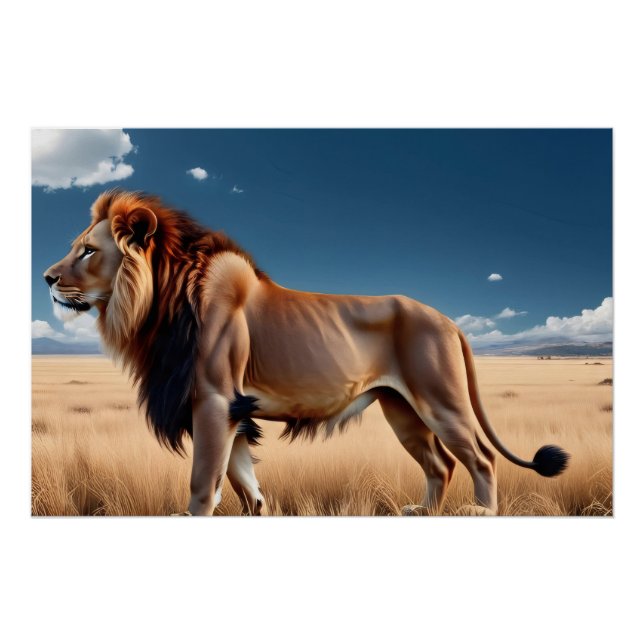 King of the Savannah Poster (Front)