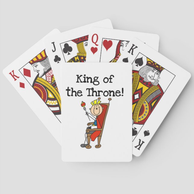 King of the Throne Poker Cards (Back)