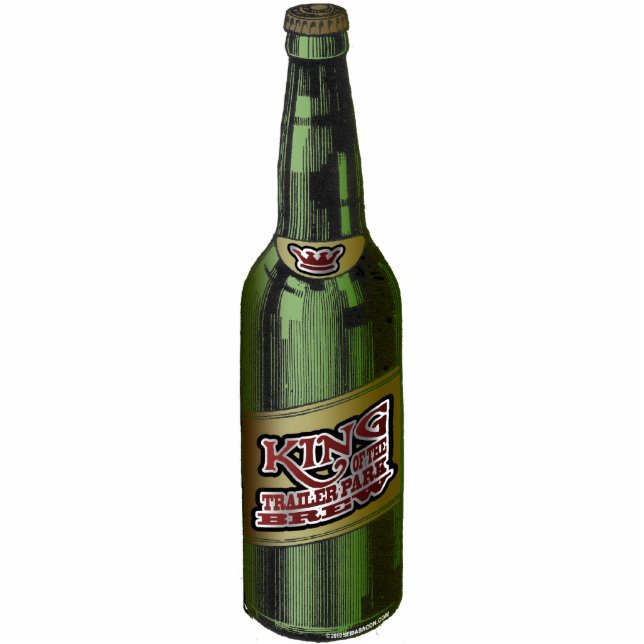 King of the Trailer Park Brew  Ornament (Front)
