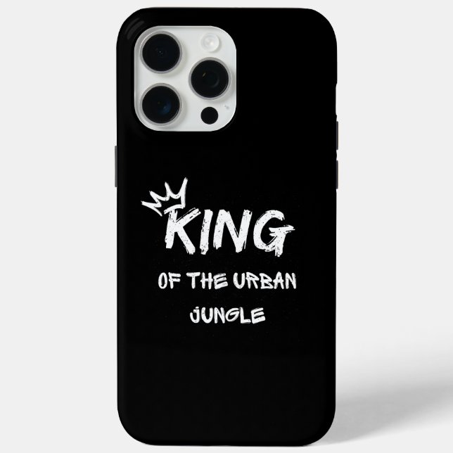  King of the Urban Jungle Case-Mate iPhone Case (Back)