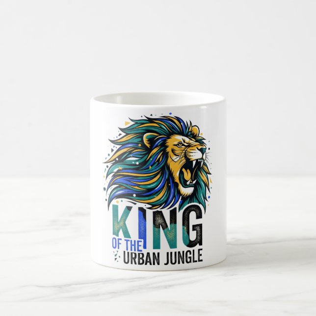 King of the Urban Jungle Coffee Mug (Center)