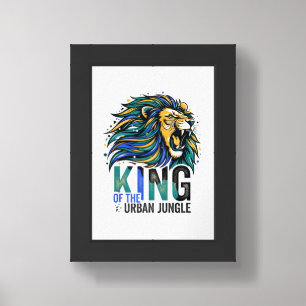 King of the Urban Jungle Framed Art