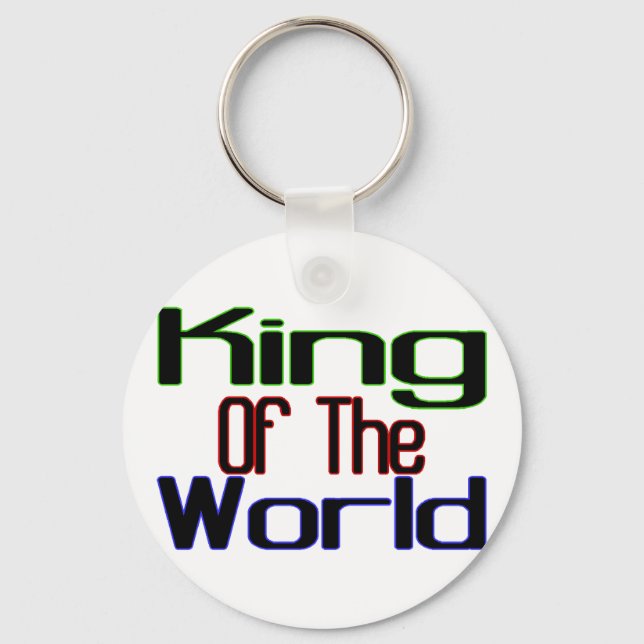 King Of The World Keychain (Front)