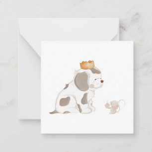 King of treats note card