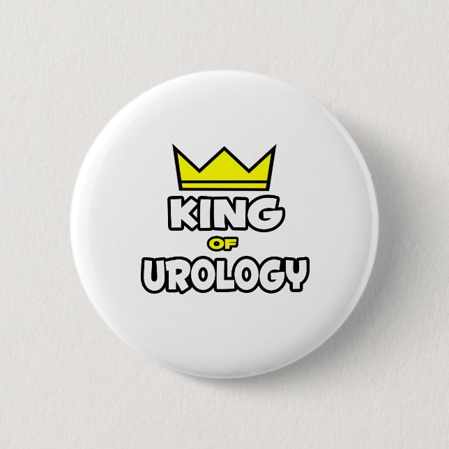 King of Urology Button (Front)