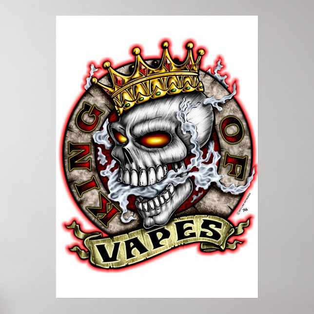 King Of Vapes Poster (Front)