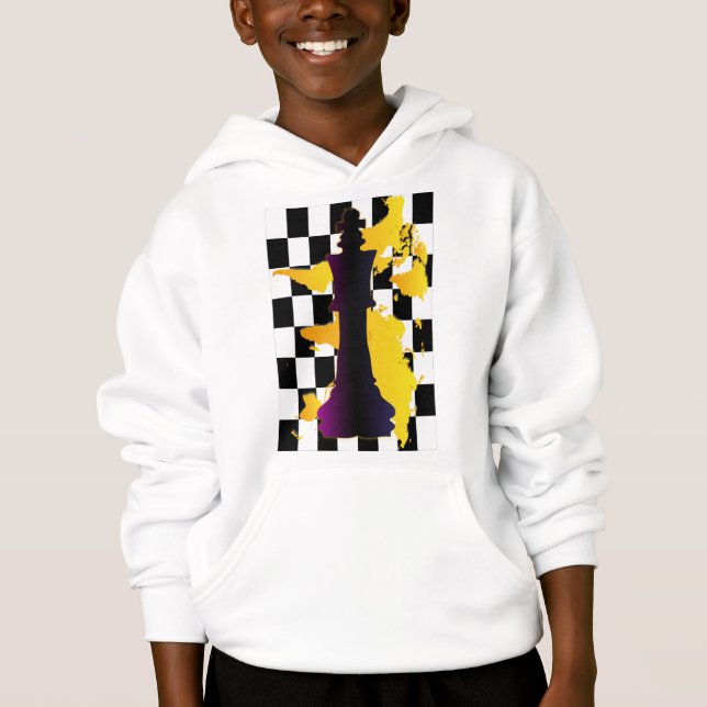 King of world chess hoodie (Front)