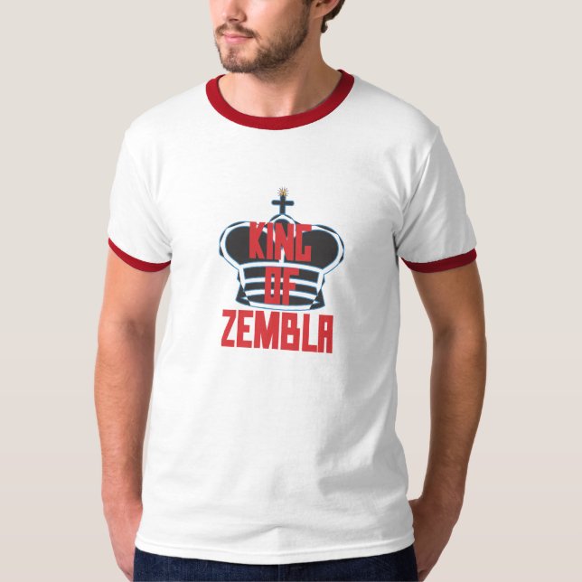 King of Zembla (red black) T-Shirt (Front)
