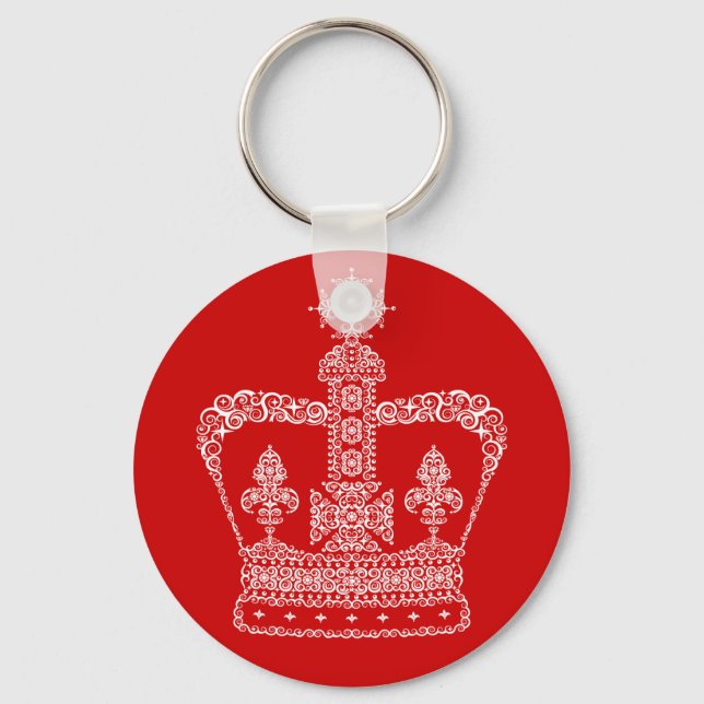 King or Queen Crown Keychain (Front)