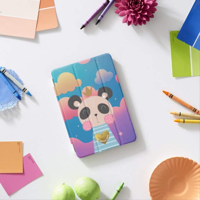 KING PANDA -  I-PAD SMART COVER (In Situ)