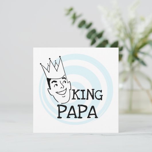 King Papa T-shirts and Gifts (Standing Front)