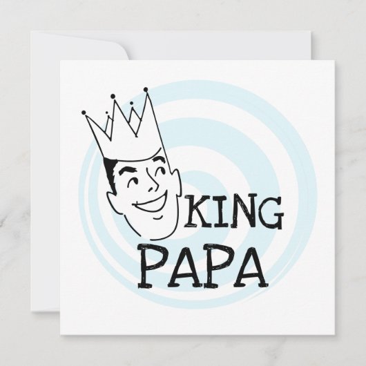 King Papa T-shirts and Gifts (Front)