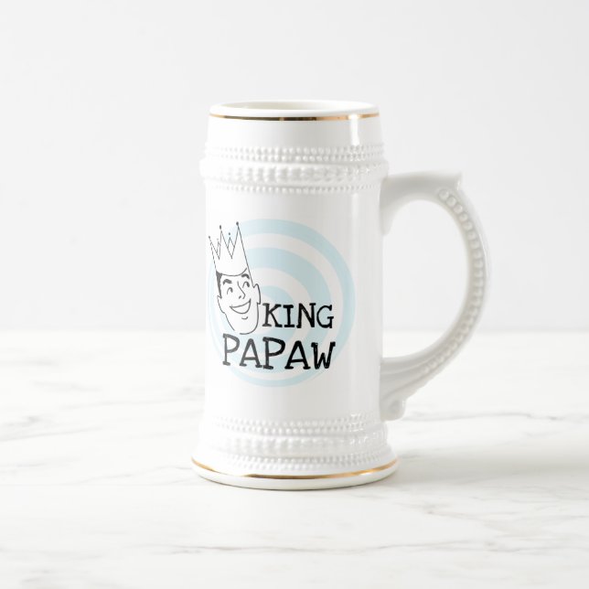 King Papaw T-shirts and Gifts Beer Stein (Right)