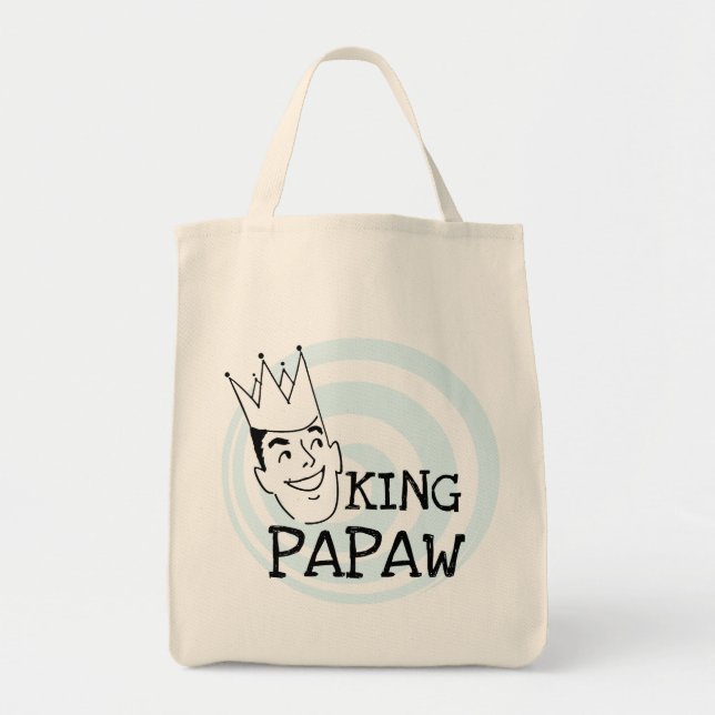 King Papaw T-shirts and Gifts Tote Bag (Front)