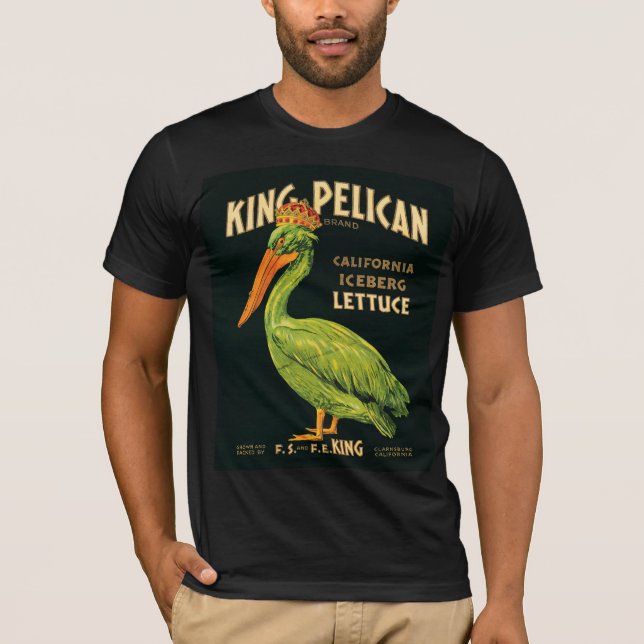 King Pelican Iceberg Lettuce T-Shirt (Front)