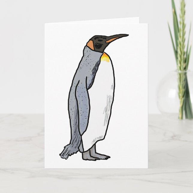 King Penguin Card (Front)