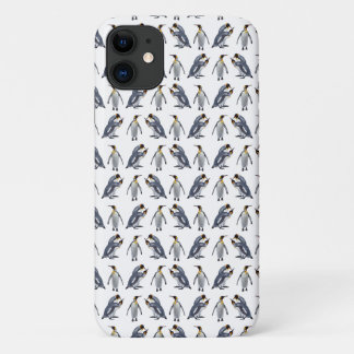 King Penguin Frenzy iPhone 11 Case (Choose Colour)