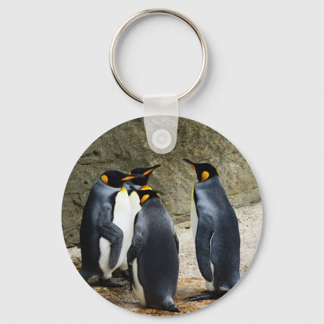 King Penguin Keychain (Front)