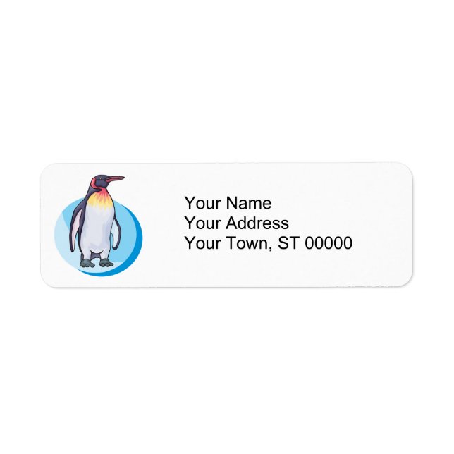 king penguin label (Front)