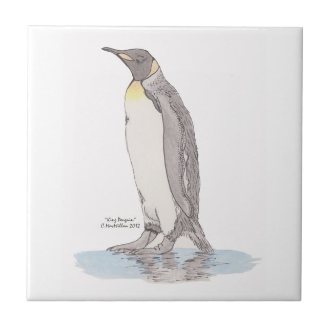 King Penguin Tile (Front)