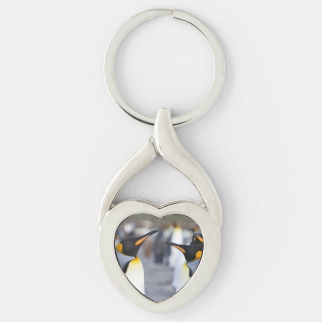 King penguins keychain (Front)