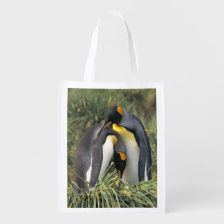 King penguins Lovers Reusable Grocery Bag