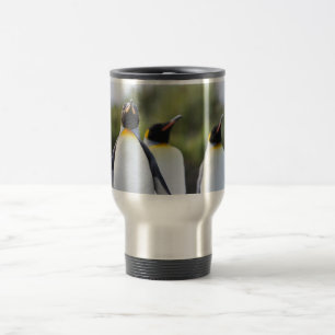 King penguins travel mug