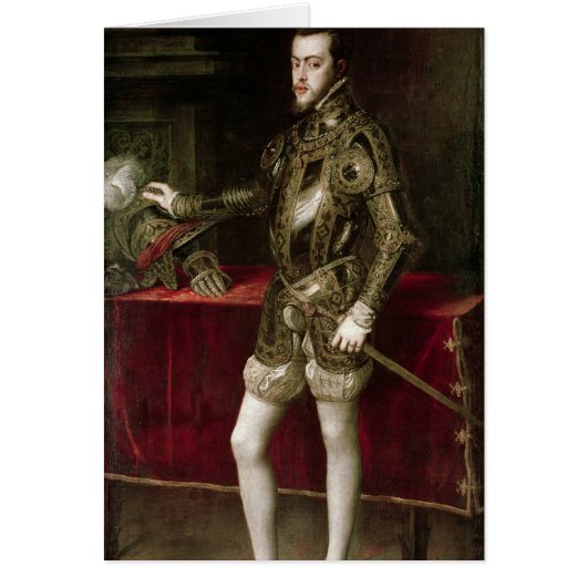 King Philip II  1550 Cards (Front)