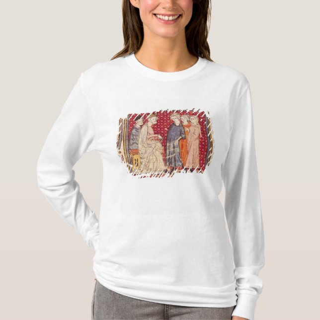 King Philippe I , Grandes Chroniques de France T-Shirt (Front)